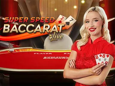 Super Speed Baccarat spelskärm